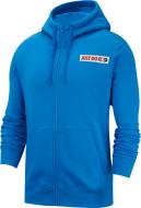 Джемпер Nike M NSW JDI HOODIE FZ FLC BSTR BV5068-435 р. 2XL темно-синий