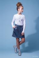 Юбка Zironka р.122 синий металлик 30-9041-3