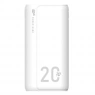 Повербанк Silicon Power QS15 20000 mAh white (SP20KMAPBKQS150W)