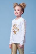 Футболка для девочки Zironka р.122 белый 44-9001-1