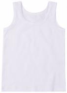 Майка детская для мальчиковдетские Bibo р.104 белый 44010