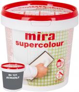 Затірка для плитки Mira Supercolour 121 1.2 кг асфальт