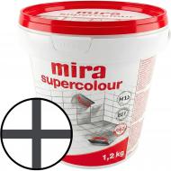 Затірка для плитки Mira Supercolour 123 1.2 кг мокрий асфальт