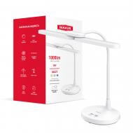 Настольная лампа офисная Maxus 10 Вт белый 1-MDL-10W-DHW