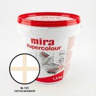 Затирка для плитки Mira Supercolour 131 1.2 кг светло-бежевый