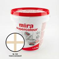 Затірка для плитки Mira Supercolour 132 1.2 кг темно-бежевий