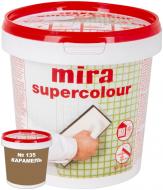 Затирка для плитки Mira Supercolour 135 1.2 кг карамель