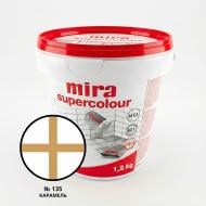 Затирка для плитки Mira Supercolour 135 1.2 кг карамель Затирка для плитки Mira Supercolour 135 1.2 кг карамель