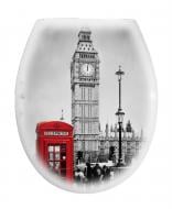 Сиденье для унитаза с крышкой Klechniowska London Red