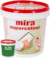 Затирка для плитки Mira Supercolour 1650 1.2 кг зеленый