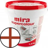 Затирка для плитки Mira Supercolour 1900 1.2 кг терракот