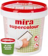 Затирка для плитки Mira Supercolour 2600 1.2 кг зеленый