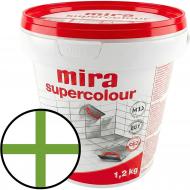Затирка для плитки Mira Supercolour 2600 1.2 кг зеленый