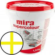 Затирка для плитки Mira Supercolour 2700 1.2 кг желтый