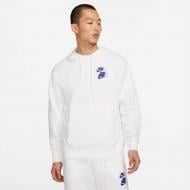 Джемпер Nike M NSW PO FT HOODIE WTOUR DA0931-100 р. L белый