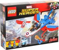 Конструктор LEGO Super Heroes Marvel Повітряна гонитва Капітана Америка 76076