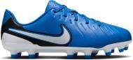 Бутсы Nike Tiempo Jr Tie Legend 10 Club Fg/Mg DV4352-400 р.36 синий
