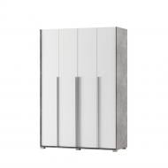 Шкаф Світ Меблів Алекса 4Д (150) 2200х1500х590 мм индастриал / нимфея альба Шкаф Світ Меблів Алекса 4Д (150) 2200х1500х590 мм индастриал / нимфея альба