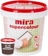 Затирка для плитки Mira Supercolour 148 1.2 кг темно-коричневый