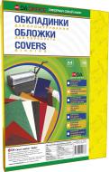 Обкладинка для брошурування D&A картон під шкіру Delta Color A4 жовтий 1220101020400 230 мкм 100 шт.