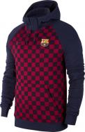 Джемпер Nike FCB M NK GFA FLC PO HOOD AT4417-451 р. XL темно-синий