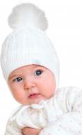 Шапка Модний Карапуз р.36 03-00773-1 молочный