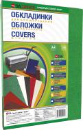 Обложка для брошюрования DA картон под кожу Delta Color A4 зеленый 1220101020600 230 мкм 100 шт.