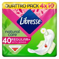 Прокладки гигиенические Libresse Natural Care Regular 40 шт.