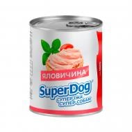 Паштет консервований для усіх порід SuperDog з яловичиною 800 г