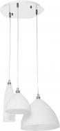 Підвіс Victoria Lighting 3x40 Вт E14 хром Look/SP3 white