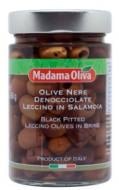 Оливки Madama Oliva Черные без косточек 160 г