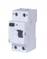 Дифференциальное реле ETI (УЗО) EFI-2 100/0,03 тип A (10kA) 2062530
