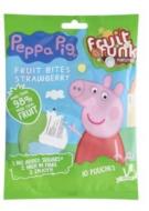 Пастила Fruit Funk Снек фруктовий шматочки полуниці Peppa Pig 100 г