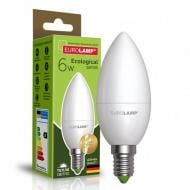 Лампа світлодіодна Eurolamp 6 Вт C37 E14 175 В 3000 К LED-CL-06143(P)