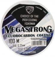 Леска Condor 100м 0,22мм 8,2кг с флюорокарбоновым покрытием Megastrong Flurocarbon Coating