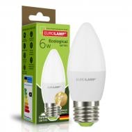 Лампа світлодіодна Eurolamp 6 Вт C37 E27 175 В 3000 К LED-CL-06273(P)