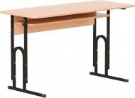 Стол Nowy Styl E-174 (16R) PK BLACK БУК 640х1200х500 мм черный/бук