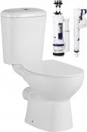 Унітаз-компакт Water House Modus tornado арматура Geberit із сидінням duroplast soft-close.