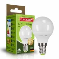 Лампа світлодіодна Eurolamp 5 Вт G45 E14 175 В 3000 К LED-G45-05143(P)