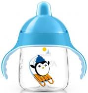 Поильник-непроливайка Philips Avent с носиком голубой 260мл 12 мес+ SCF753/05