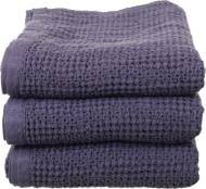 Рушник Rama Stone Wash 70x140 см синій La Nuit