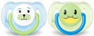 Пустышка ортодонтическая Philips Avent Кролик Трумен и его друзья 6-18 мес 2 шт SCF182/14 Пустышка ортодонтическая Philips Avent Кролик Трумен и его друзья 6-18 мес 2 шт SCF182/14