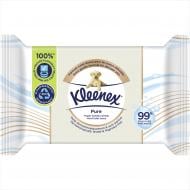 Влажная туалетная бумага Kleenex Pure трехслойная 38 шт.