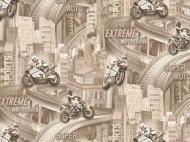 Обои виниловые на флизелиновой основе Славянские обои Elegance collection Драйв 2363-02 1,06x10,05 м