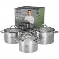 Набор кастрюль Grand Chef 6 предметов 26-238-064 Krauff