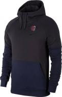 Джемпер Nike PSG M NK GFA FLC PO HOOD AT4421-080 р. 2XL темно-серый