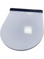 Сидіння для унітаза EGO BLACK LINE soft-close Quick Release 43х36 см