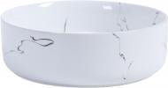 Умывальник EGO на столешницу CALACATA MARBLE 36х36х12 см
