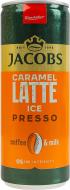 Напиток Jacobs IcePresso Caramel Latte молочный с кофе 0,25 л