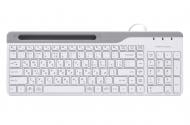 Клавіатура A4Tech (FK25 (White)) USB white